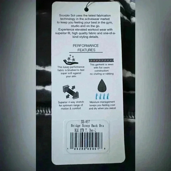 🆕Scorpio Sol Premium Activewear  Bra - Picture 7 of 16